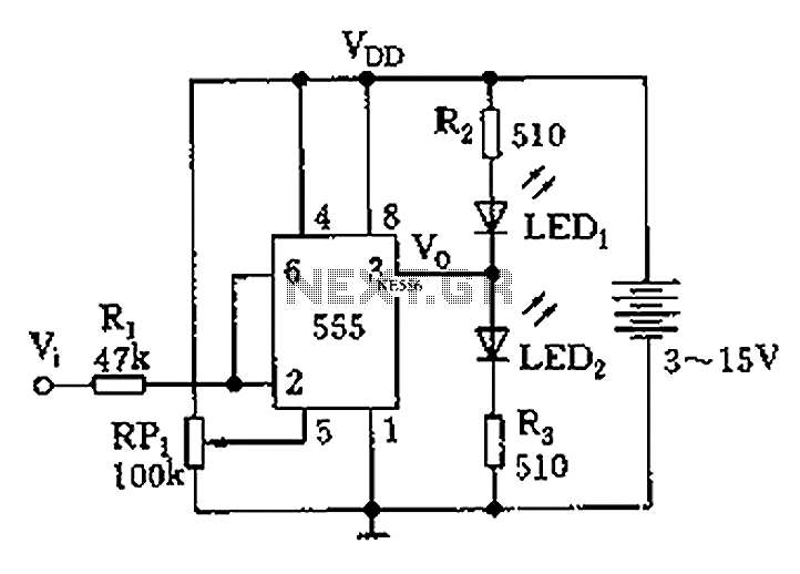 555 logic test circuit diagram pen – Circuit Schematic