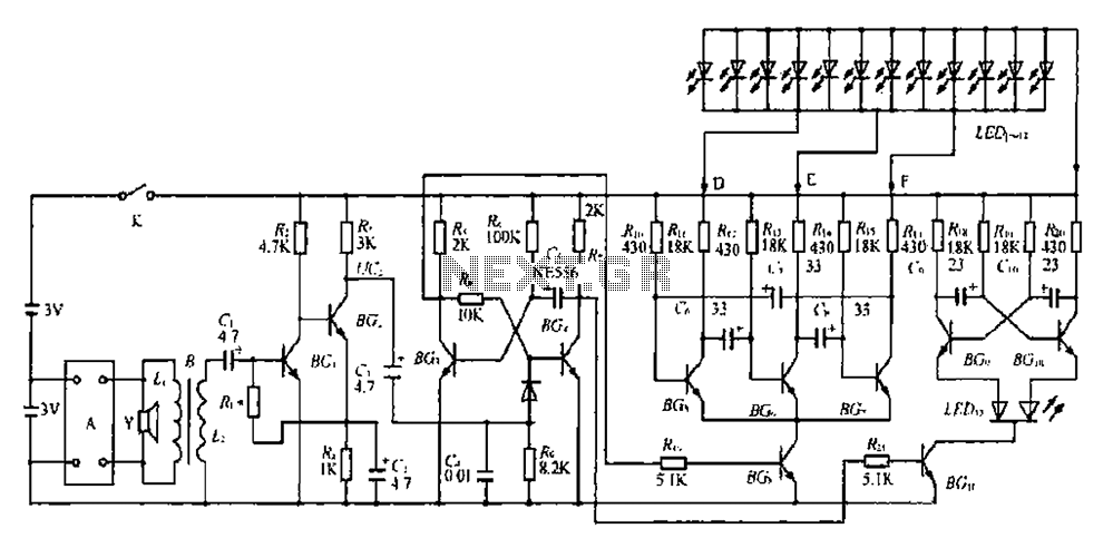 A decorative quartz voice packet clock circuit – Circuit Schematic