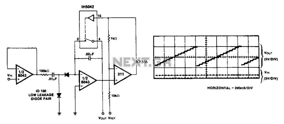Analog counter circuit diagram – Circuit Schematic