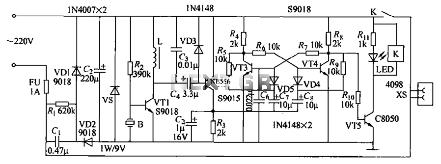 Asia ultrasonic remote control circuit
