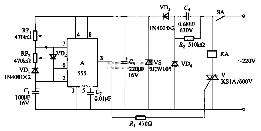 Automatic cycle switch circuit 2 circuit