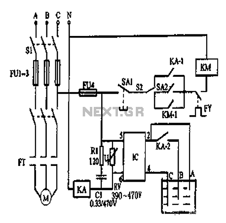 Automatic water tank circuit diagram – Circuit Schematic