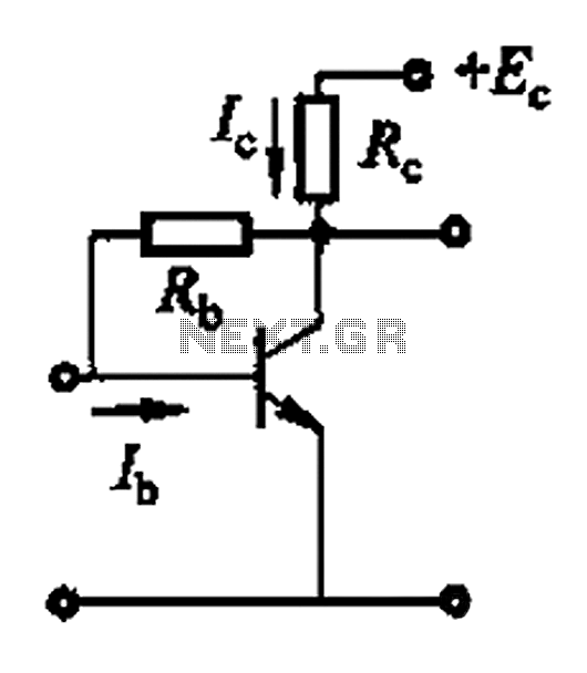 Basic reference bias circuit transistor - negative voltage feedback circuit
