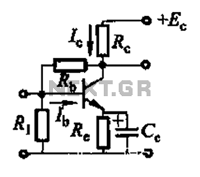 Basic reference transistor bias circuit - Mixed Negative feedback circuit
