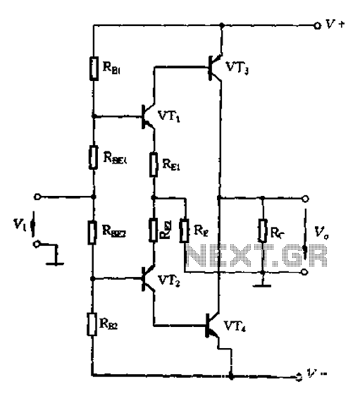Composite CPI amplifier circuit