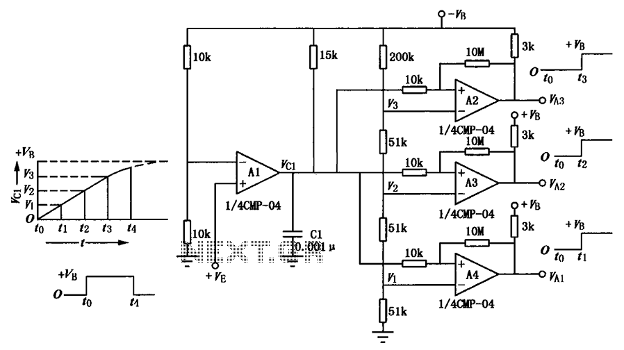 Delay circuit of a multi-level output circuit