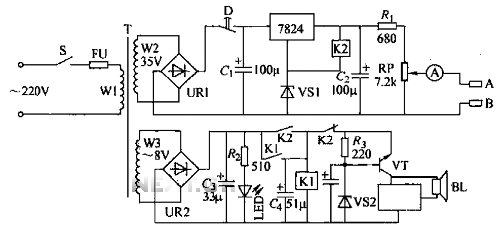 Osteoarthritis treatment circuit