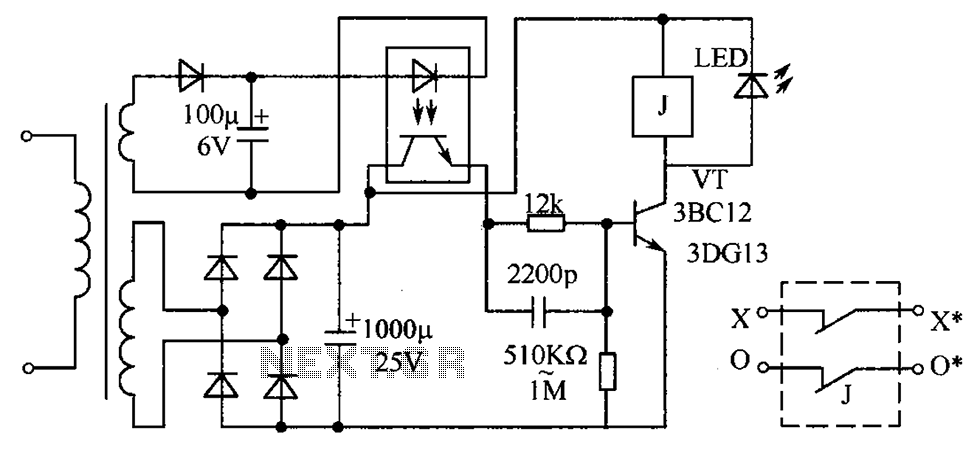 Overvoltage protection circuit diagram