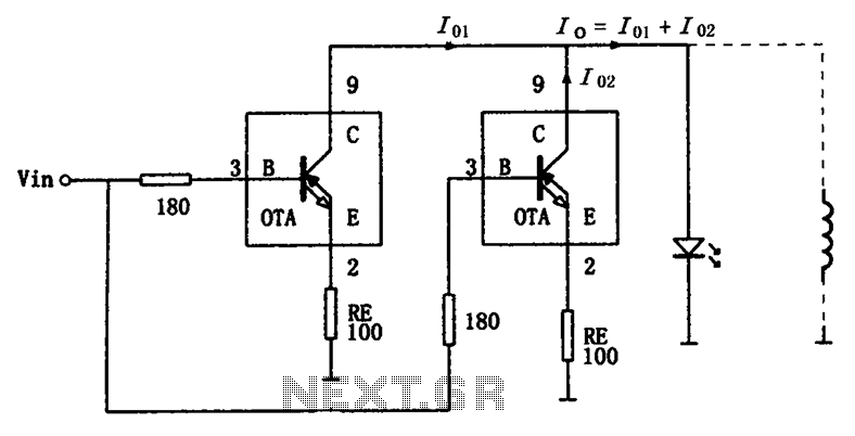Parallel high-speed current driver circuit diagram OPA660 – Circuit Schematic