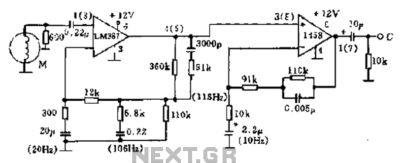 Phonograph amplifier circuit diagram – Circuit Schematic