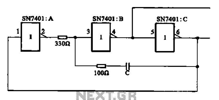 RC clock signal generating circuit