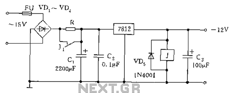 Relay type starting circuit diagram circuit