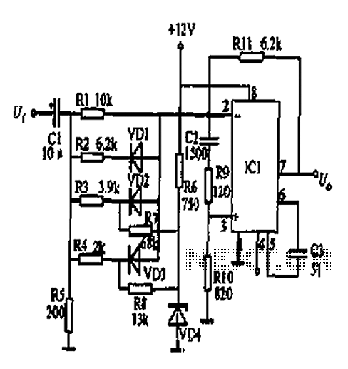 Square transform circuit diagram circuit