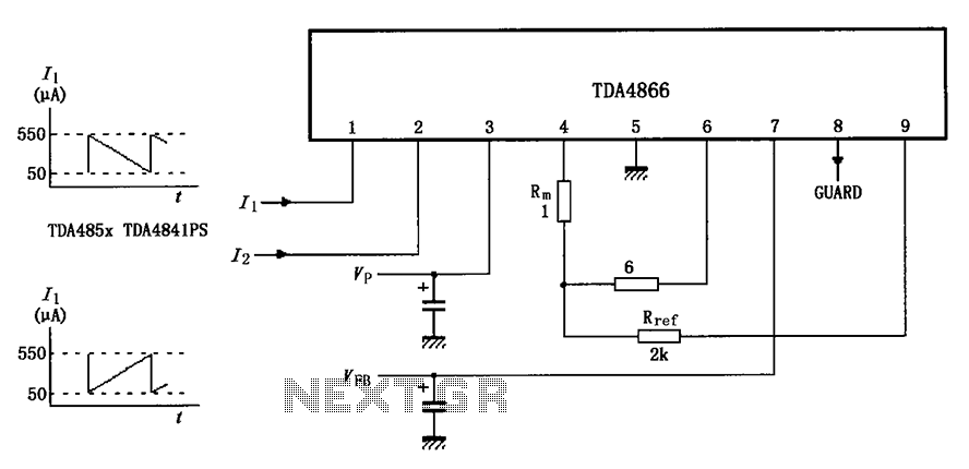 TDA4866 test circuit diagram – Circuit Schematic