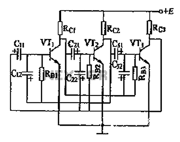 Three astable circuit diagram – Circuit Schematic