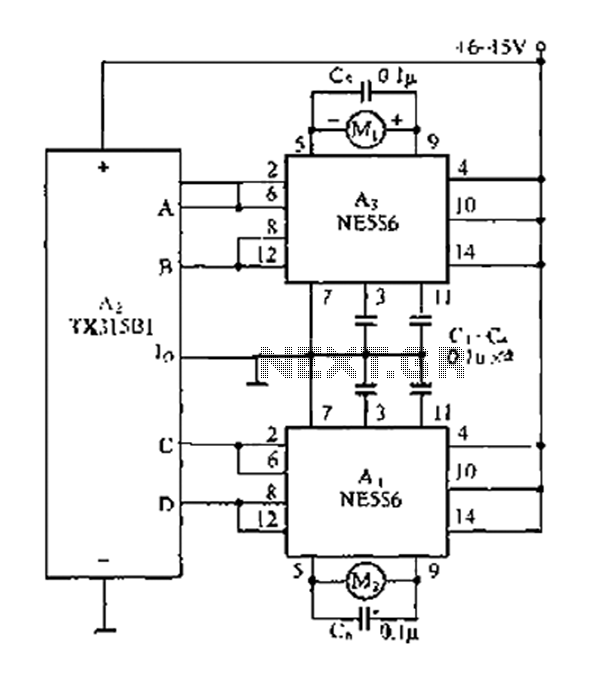 Travel schematic model remote control – Circuit Schematic