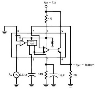 Frequency to Voltage Converter Circuit Schematic Diagram – Circuit Schematic