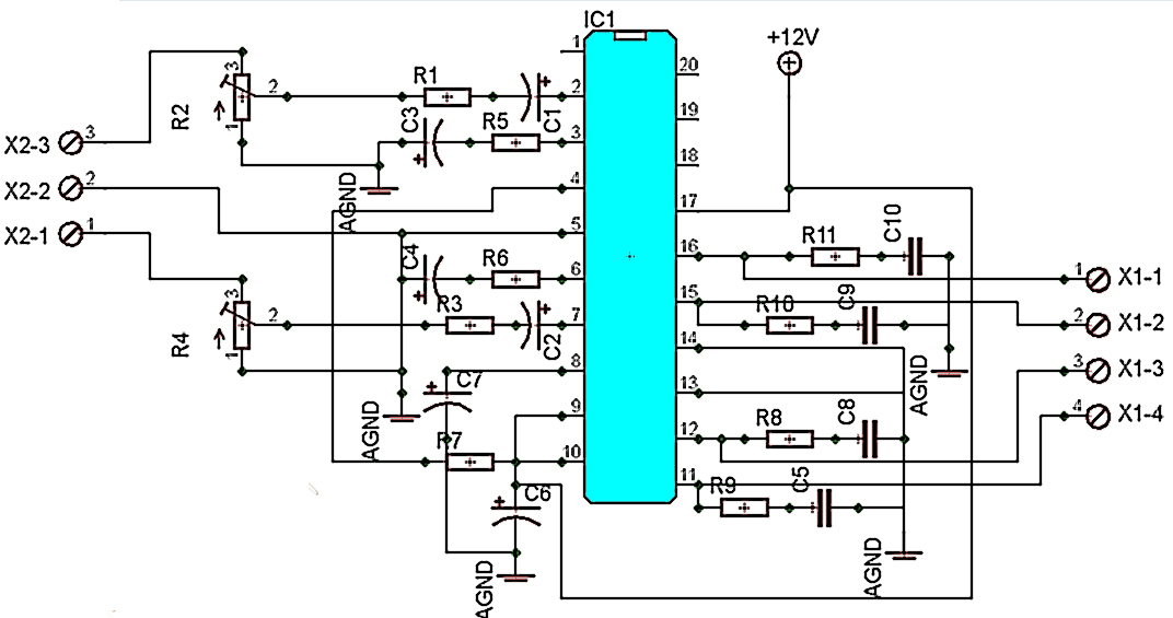 ta8210ah car audio amplifier circuit – Circuit Schematic
