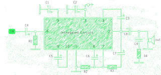 Subwoofer amplifier schematic diagram – Circuit Schematic