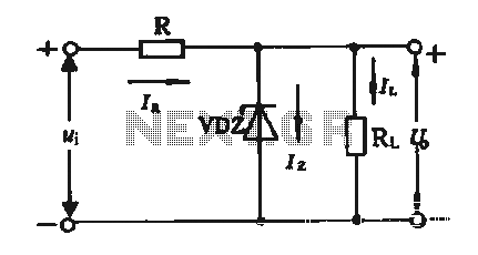 Regulator circuit silicon resistor formed circuit