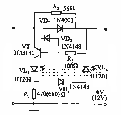 Battery state of charge indicator circuit
