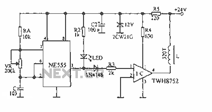 Audio vibration thaw circuit diagram circuit