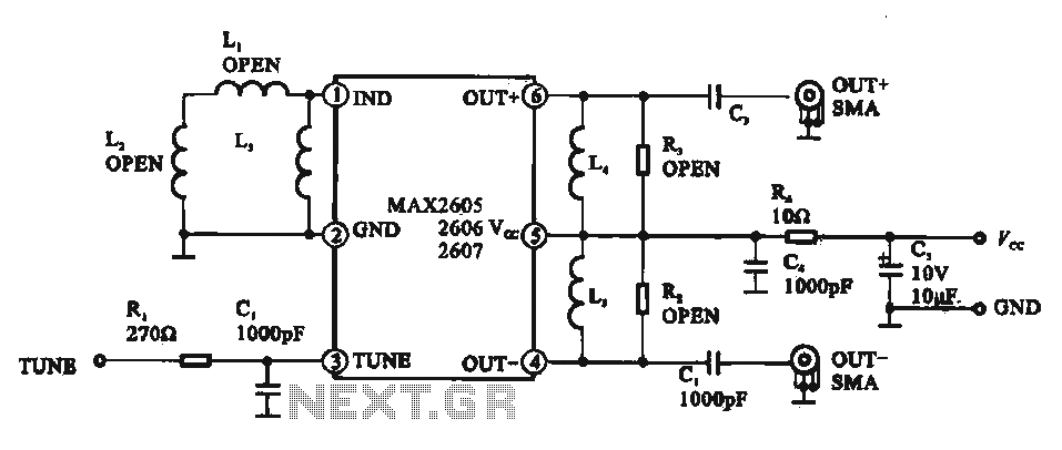 Low phase noise voltage controlled oscillator circuit