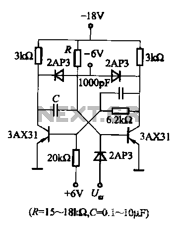 Monoflop practical circuit