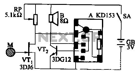 Induction high pressure alarm circuit