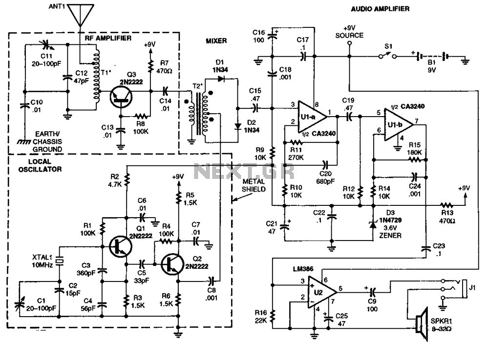 WWV receiver circuit