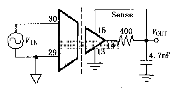 ISO107 ripple reduction circuit