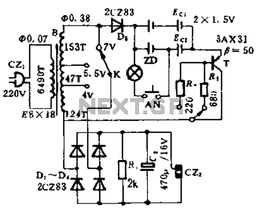 Low voltage DC power charger
