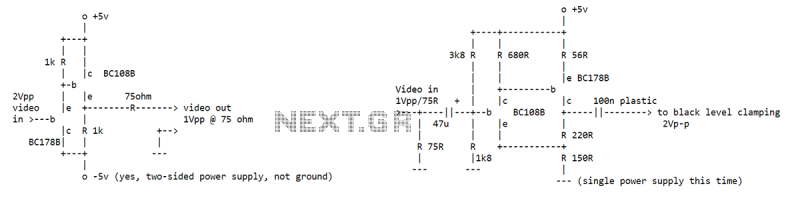 Video amplifier circuit
