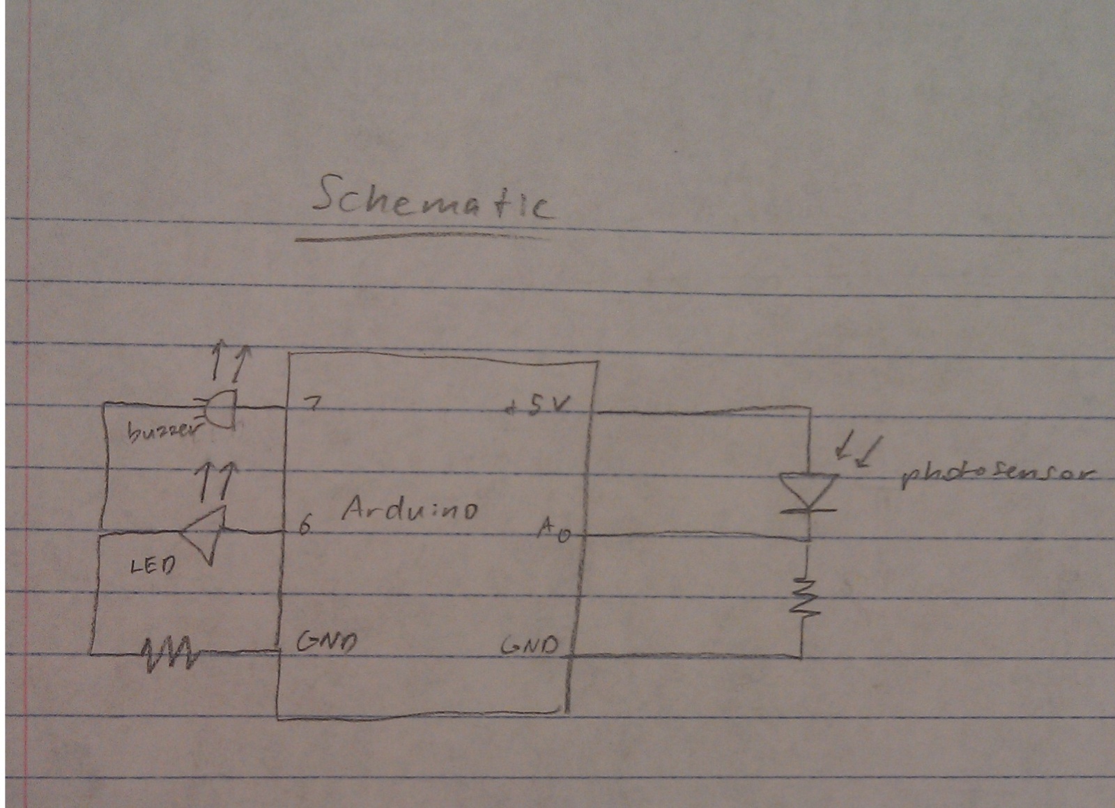Night light Wake up Alarm Combo circuit