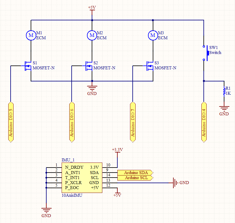 Arduino project circuit