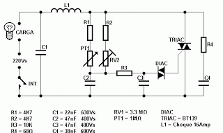 light dimmer circuit