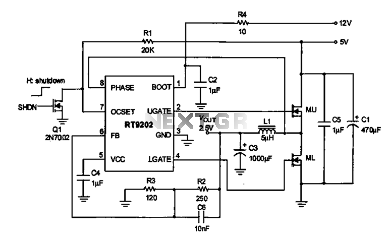 25V voltage regulator circuit