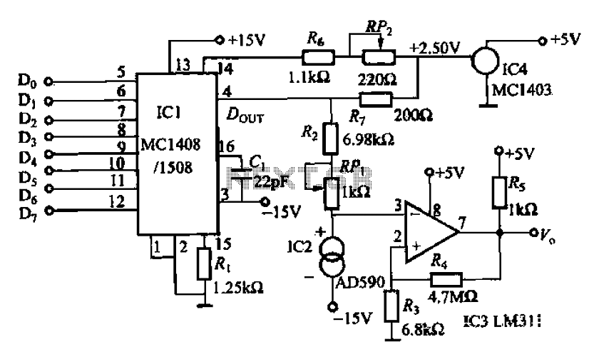 8 NC temperature adjustment circuit
