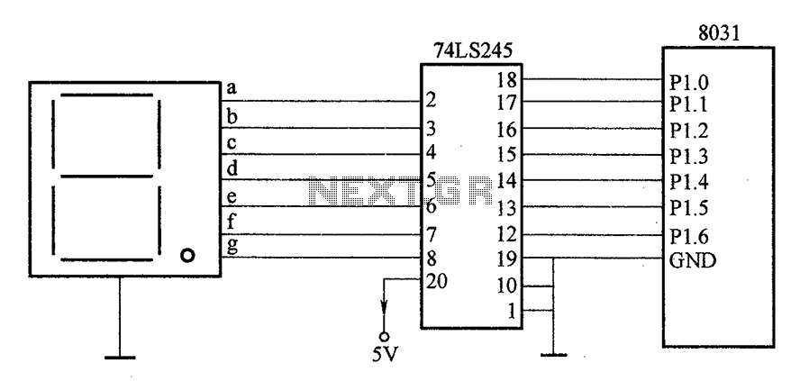 Digital lighting circuit