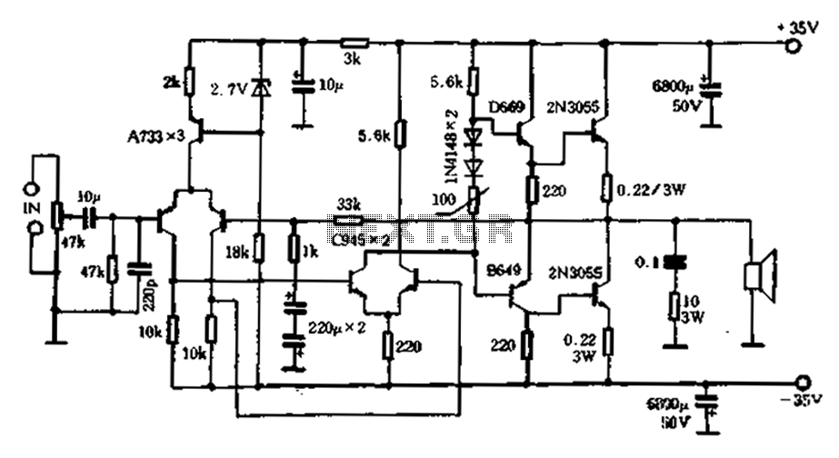 Pre-dividing power amplifier circuit