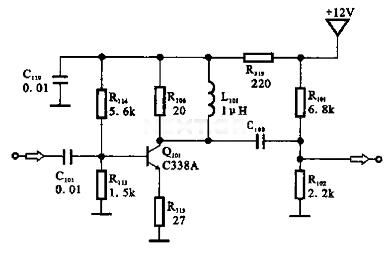 TV preamplifier circuit