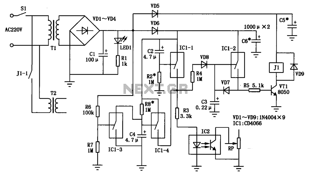 Cable broadcast amplifiers circuit protection circuit