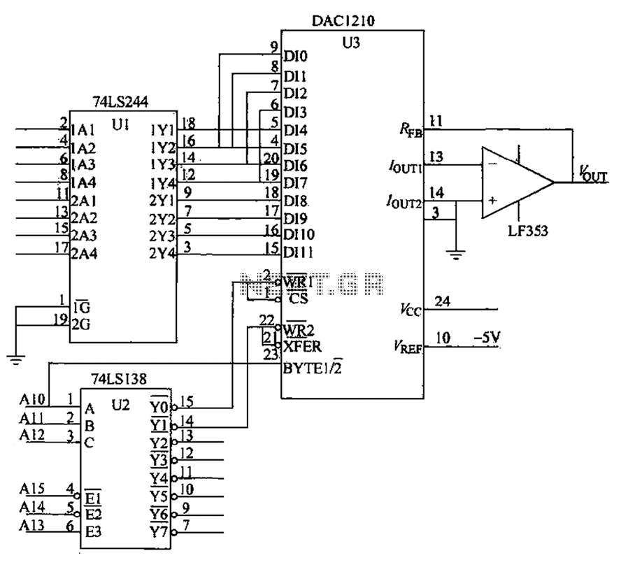 CMOS interface circuit with the PMOS cross-c circuit