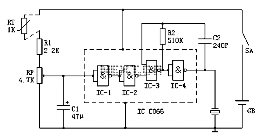 Open water notification Circuit Design circuit