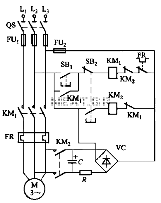 Six-way operation of the dynamic braking circuit
