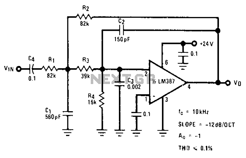 Stylus sand acoustic filter circuit diagrams circuit