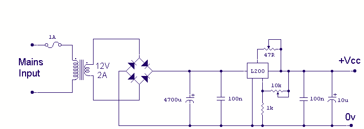 Variable Power Supply circuit