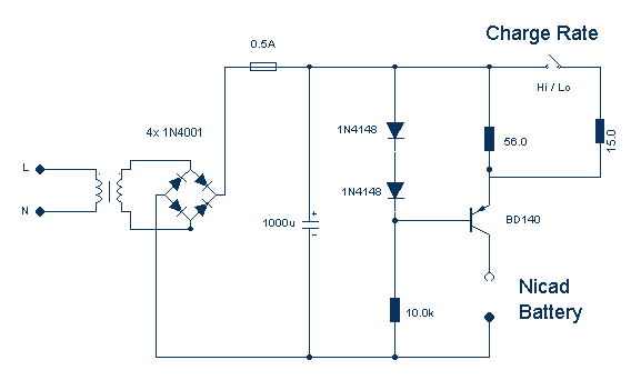 Nicad Battery Charger