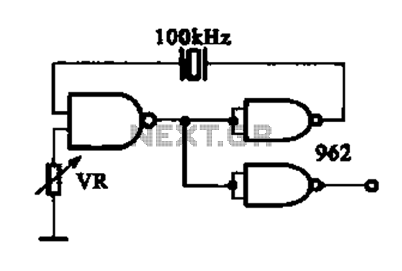 DTL integrated by a crystal oscillator a