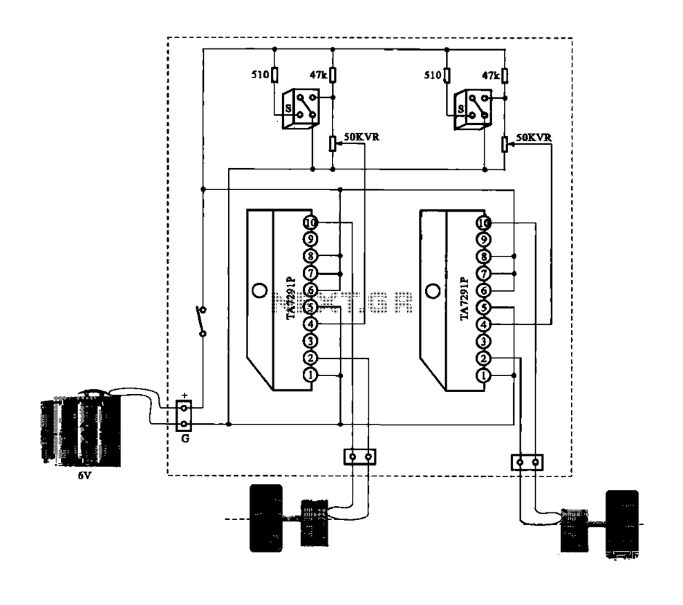 Dual motor drive